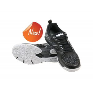 Apacs CP503-XY Shoe - Black/Grey